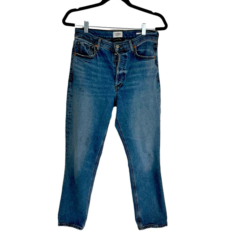 Citizens of Humanity Charlotte Cropped Jeans, Size 27